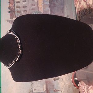 Beaded style choker necklace